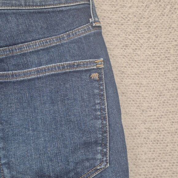 Madewell Women's Cotton Blend Curvy High Rise Skinny Jeans 28 - Picture 4 of 11